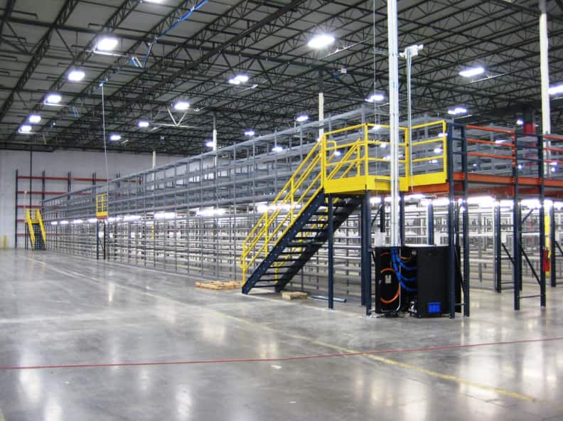 warehouse shelving