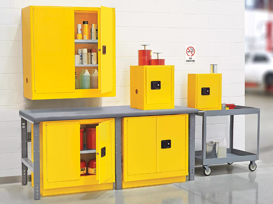 chemical storage cabinets